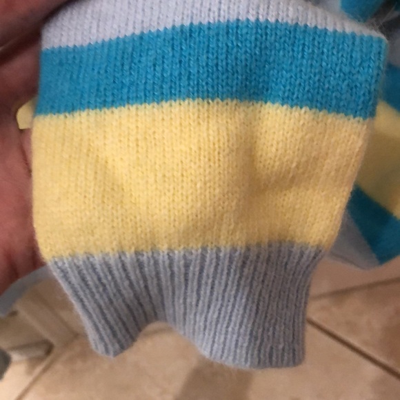 American Eagle Outfitters Striped V Neck Sweater - Picture 6 of 7